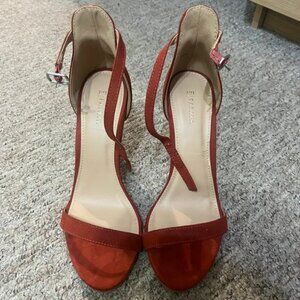 Matalan burnt orange heels